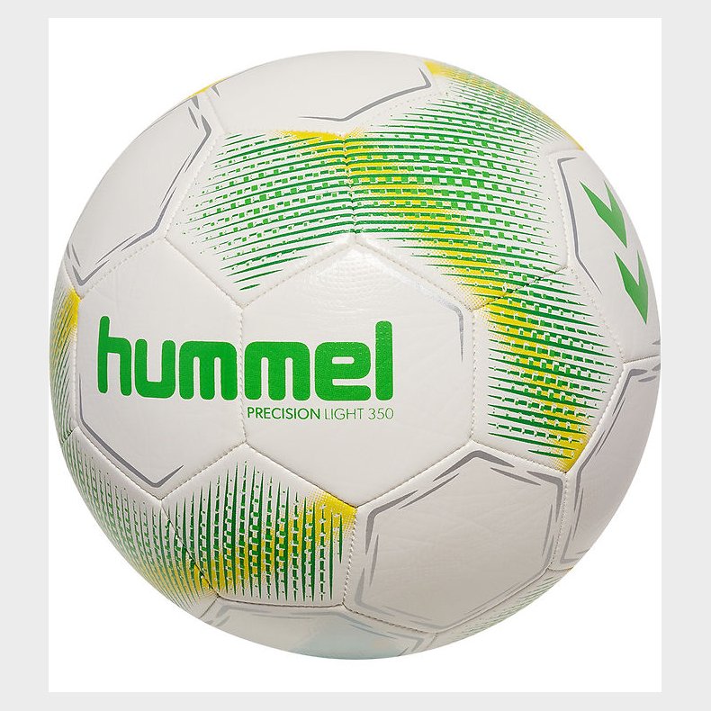 Hummel Fodbold - HmlPrecision Light 350 - Hvid/Grn/Gul