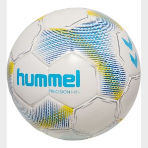 Hummel Fodbold - HmlPrecision Mini - Hvid/Bl/Gul
