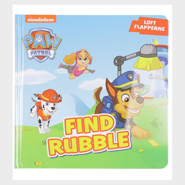 Alvilda Bog m. Flapper - Paw Patrol - Find Rubble - Dansk