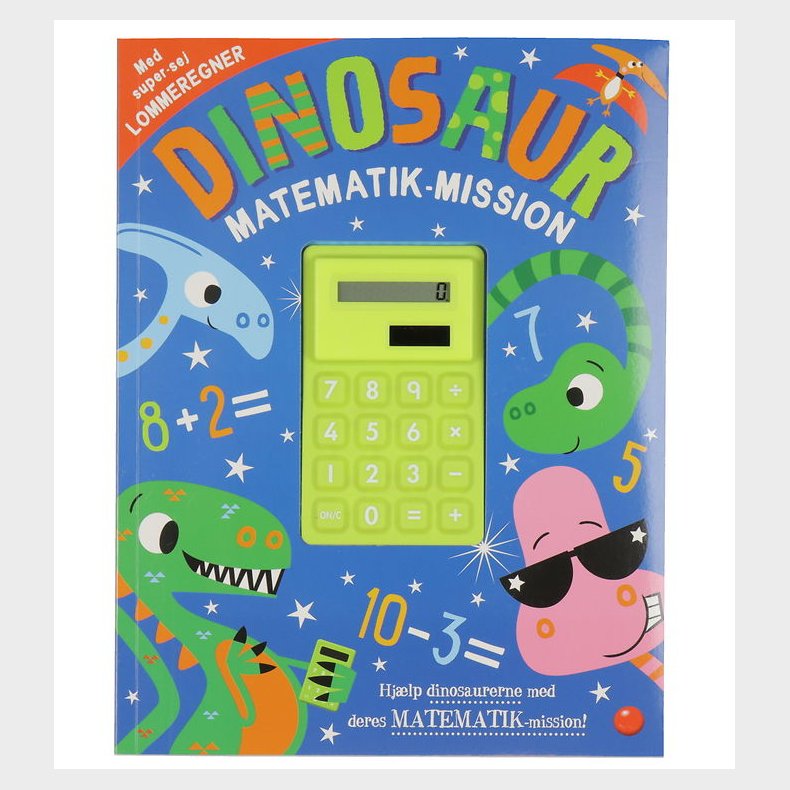 Forlaget Bolden Aktivitetsbog - Dinosaur Matematik-mission - Dan