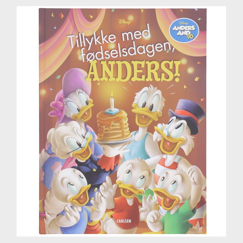 Forlaget Carlsen Bog - Disney - Tillykke Med Fdselsdagen, Ander