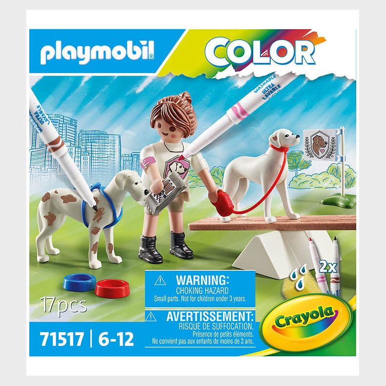 Playmobil Color - Hundetrner - 71517 - 17 Dele