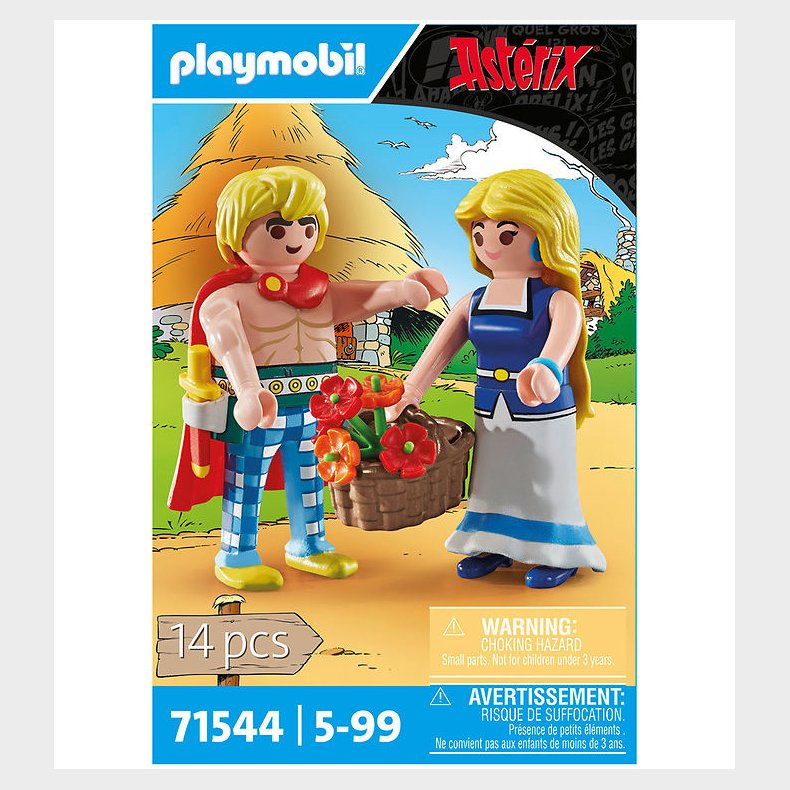 Playmobil Asterix - Tragicomix og Panacea - 71544 - 14 Dele