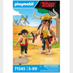 Playmobil Asterix - Huevos Y Bacon og Pepe - 71545 - 8 Dele