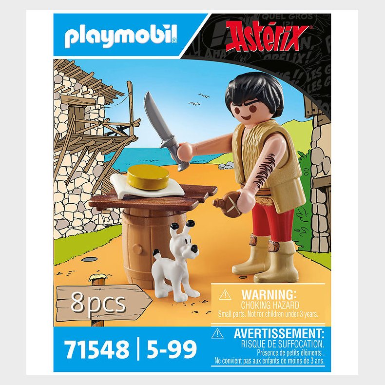 Playmobil Asterix - Boneywasawarriorwayayix - 71548 - 8 Dele