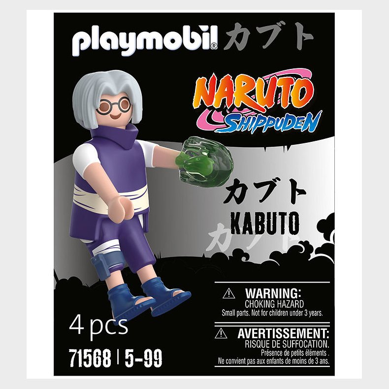 Playmobil Naruto - Kabuto - 71568 - 4 Dele