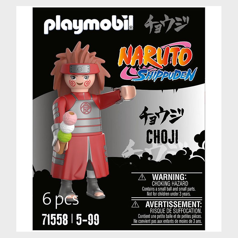 Playmobil Naruto - Choji - 71558 - 6 Dele