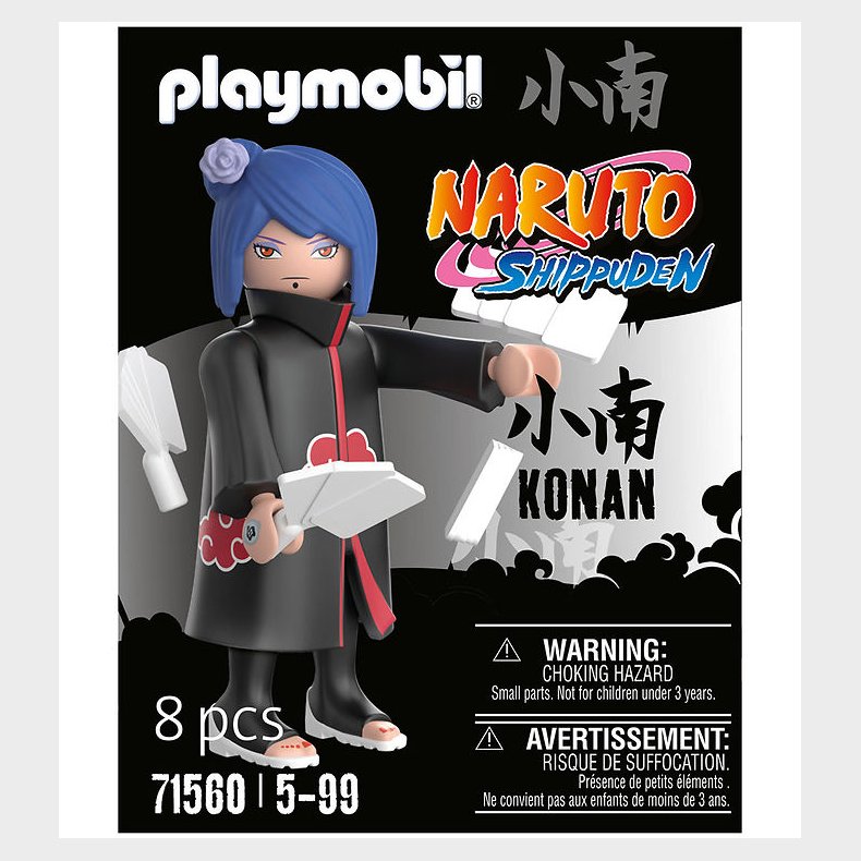 Playmobil Naruto - Konan - 71560 - 8 Dele