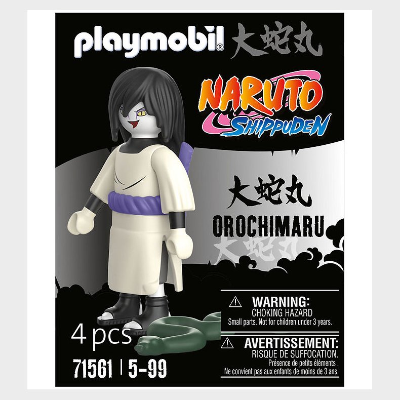 Playmobil Naruto - Orochimaru - 71561 - 4 Dele