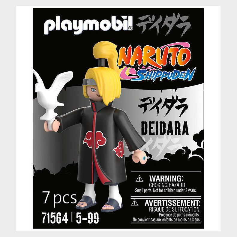 Playmobil Naruto - Deidara - 71564 - 7 Dele