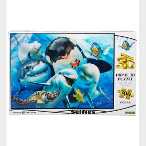 Prime 3D Puslespil Puslespil - 3D - 300 Brikker - Ocean Selfie
