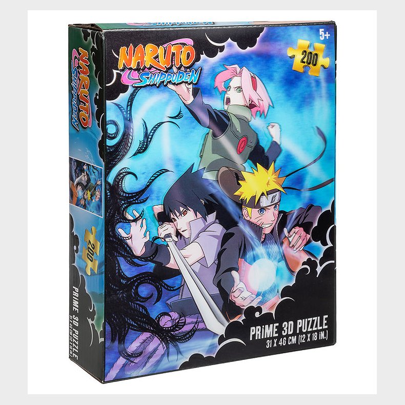 Prime 3D Puslespil Puslespil - 3D - 200 Brikker - Naruto Shippuden
