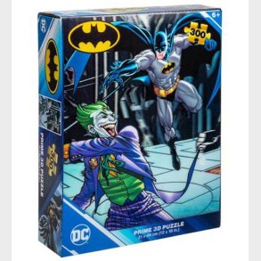 Prime 3D Puslespil Puslespil - 3D - 300 Brikker - Batman vs Joker