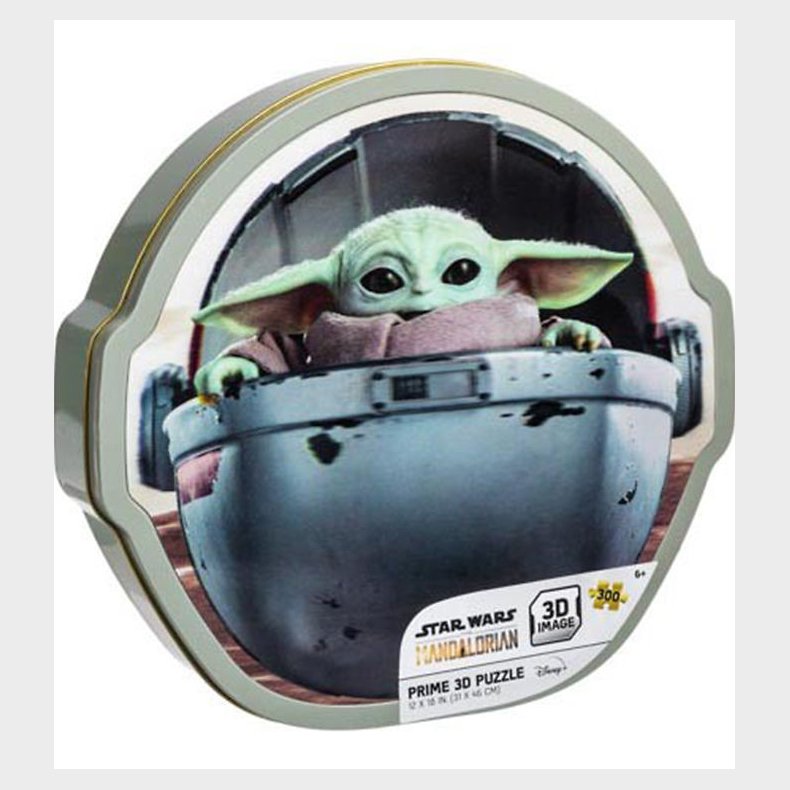 Prime 3D Puslespil Puslespil - 3D - 300 Brikker - Mandalorian Tin