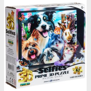 Prime 3D Puslespil Puslespil - 3D - 63 Brikker - Yard Buddies