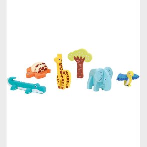 Ludi Skumpuslespil - 3D - 18 Brikker - Dyr