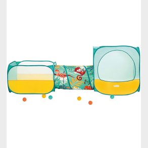 Ludi Pop-Up Legetelt m. Tunnel Og Bolde - Multi