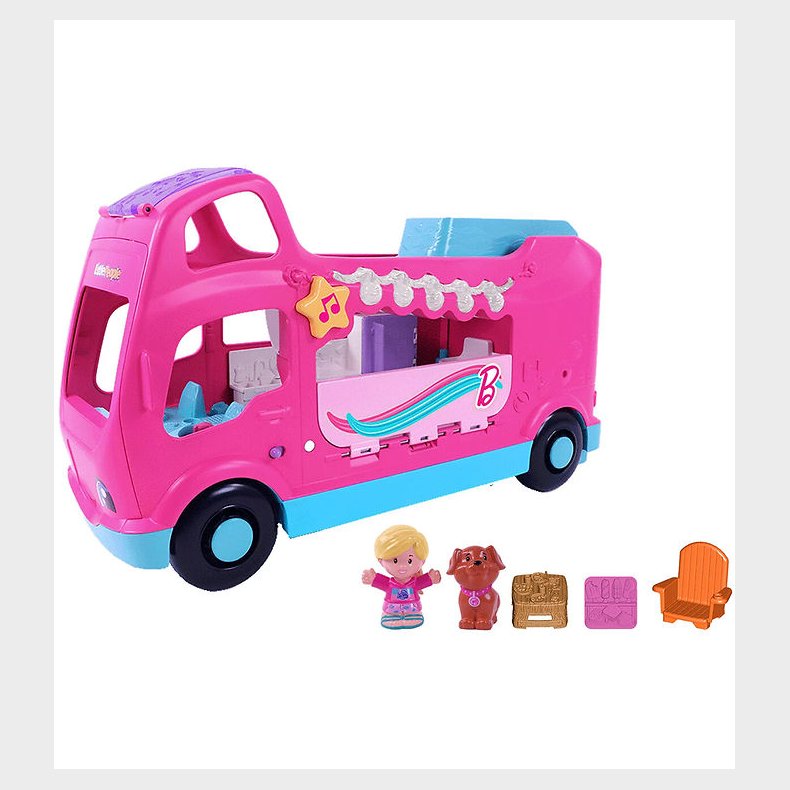 Fisher-Price Autocamper m. Lyd - Little People - Little Dream Ca