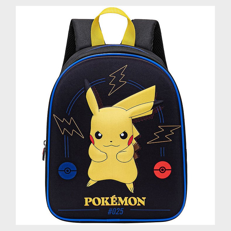 Pok&eacute;mon Brnehavetaske - Sort m. Pikachu