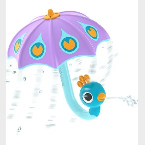 Yookidoo Badelegetj - Fill 'N' Rain Peacock Umbrella Purple