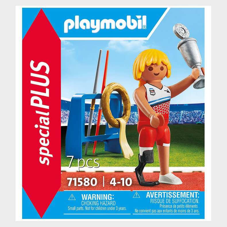 Playmobil SpecialPlus - Paralympisk Spydkaster - 71580 - 7 Dele