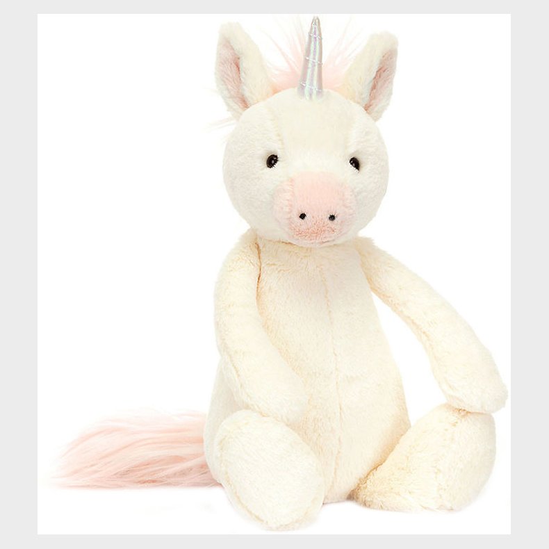 Jellycat Bamse - 18x9cm - Bashful Unicorn