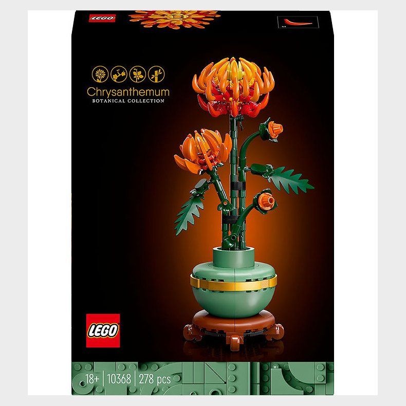 LEGO Icons - Krysantemum 10368 - 278 Dele