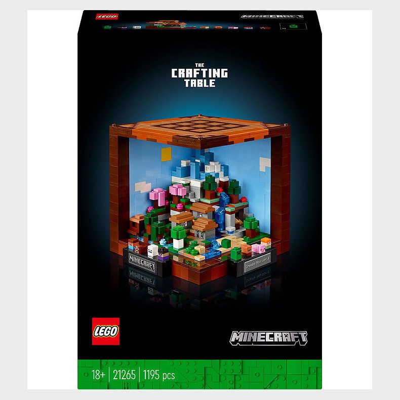 LEGO Minecraft - Craftingbordet 21265 - 1195 Dele
