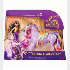 Unicorn Academy Legetjsfigurer - 14 cm - Sophia & Light Magic W