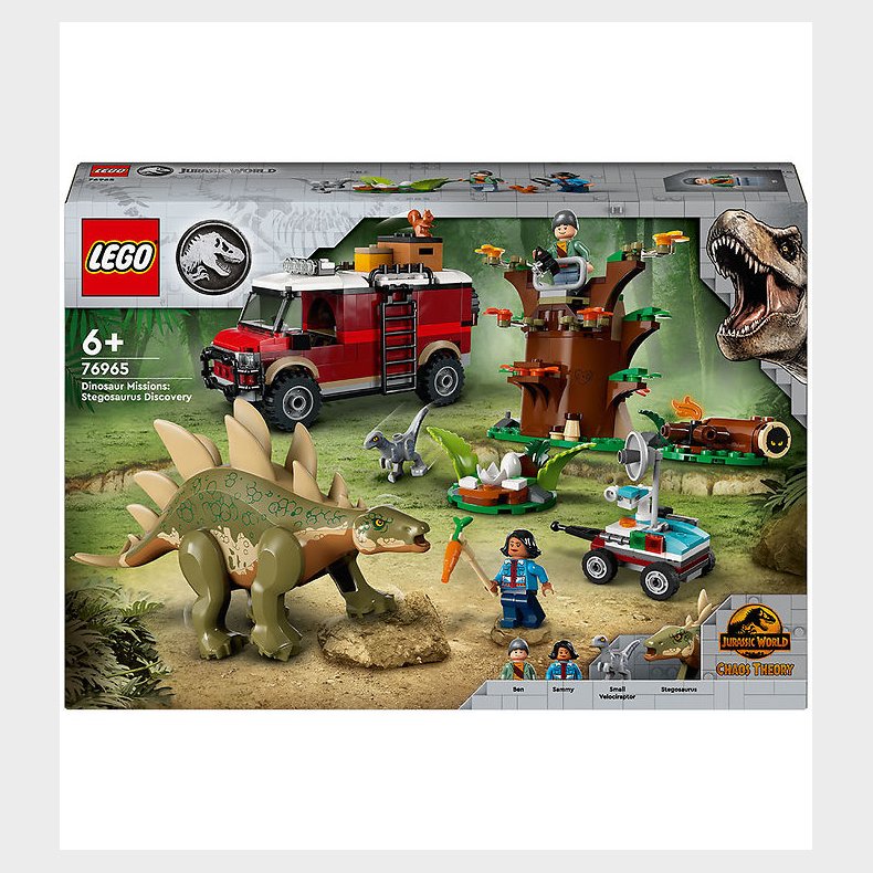 LEGO Jurassic World - 76965 - Dinosaurmissioner: Stegosaurus-op