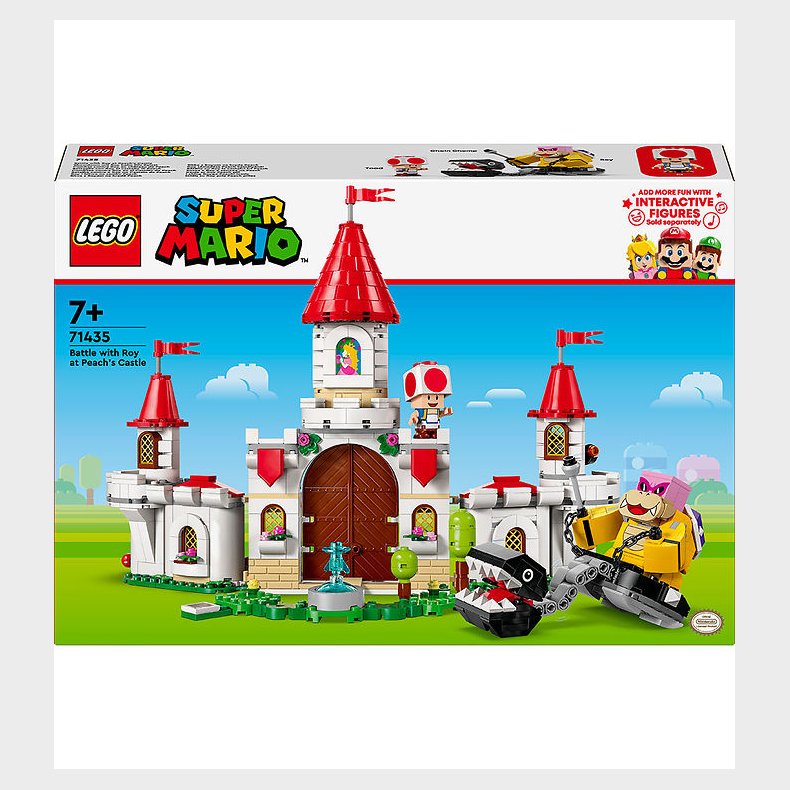 LEGO Super Mario - Kamp Mod Roy Ved Peach's Castle 71435 - 738