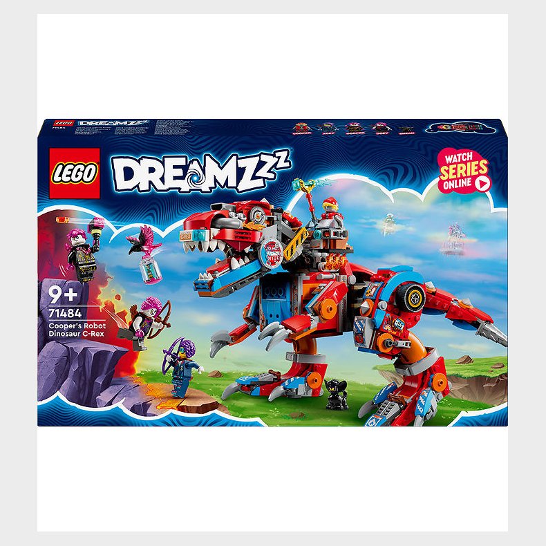 LEGO DREAMZzz - Coopers Robotdinosaur C-Rex 71484 - 917 Dele