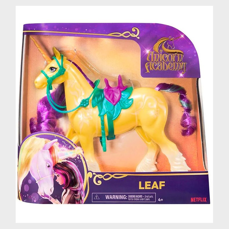 Unicorn Academy Enhjrning - 28 cm - Leaf