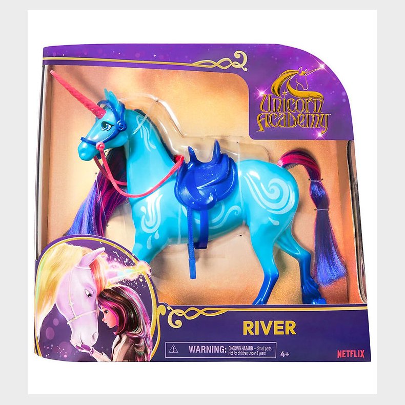 Unicorn Academy Enhjrning - 28 cm - River