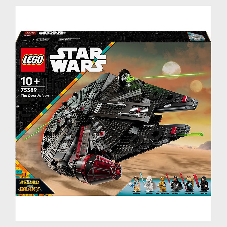 LEGO Star Wars - Sortefalken 75389 - 1579 Dele