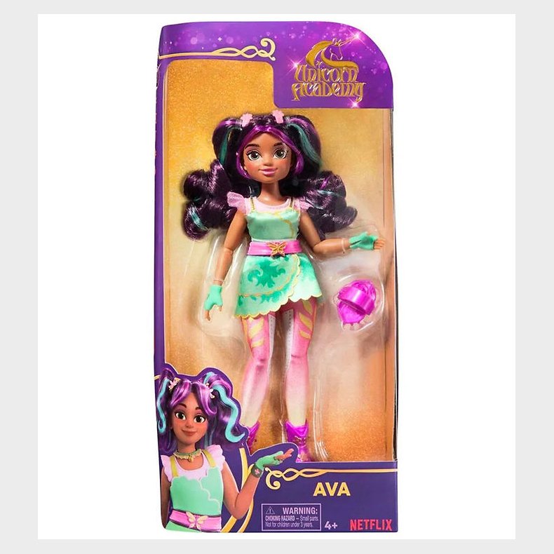 Unicorn Academy Dukke - 24 cm - Ava