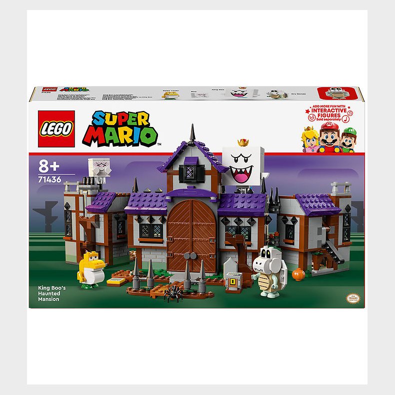 LEGO Super Mario - King Boos Hjemsgte Pal 71436 - 932 Dele