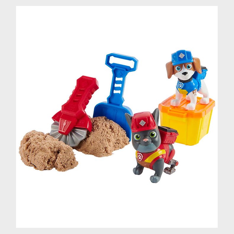 Rubble & Crew Legetj - Charger & Wheeler m. Kinetisk Sand