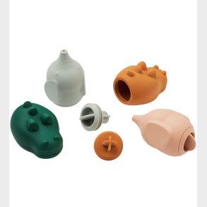 Liewood Badelegetj - 4-Pak - Carolina - Dove Blue Multi Mix