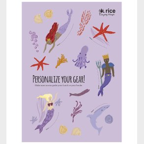 Rice Klistermrker Til Madkasse - Mermaid