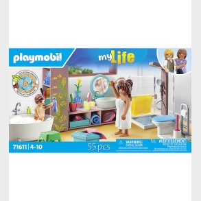 Playmobil My Life - Badevrelse - 71611 - 55 Dele