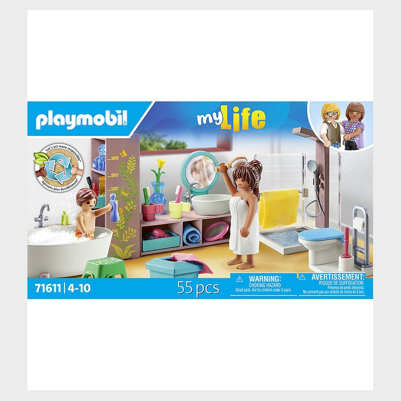 Playmobil My Life - Badevrelse - 71611 - 55 Dele