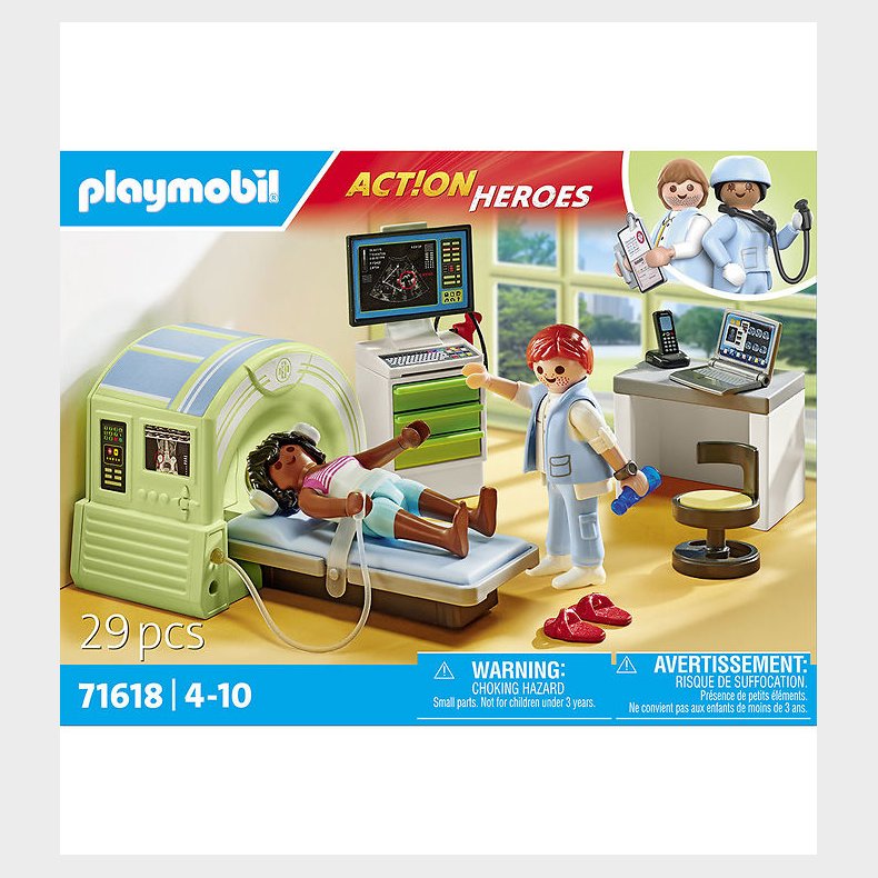 Playmobil Action Heroes - MRI With Patient - 71618 - 29 Dele