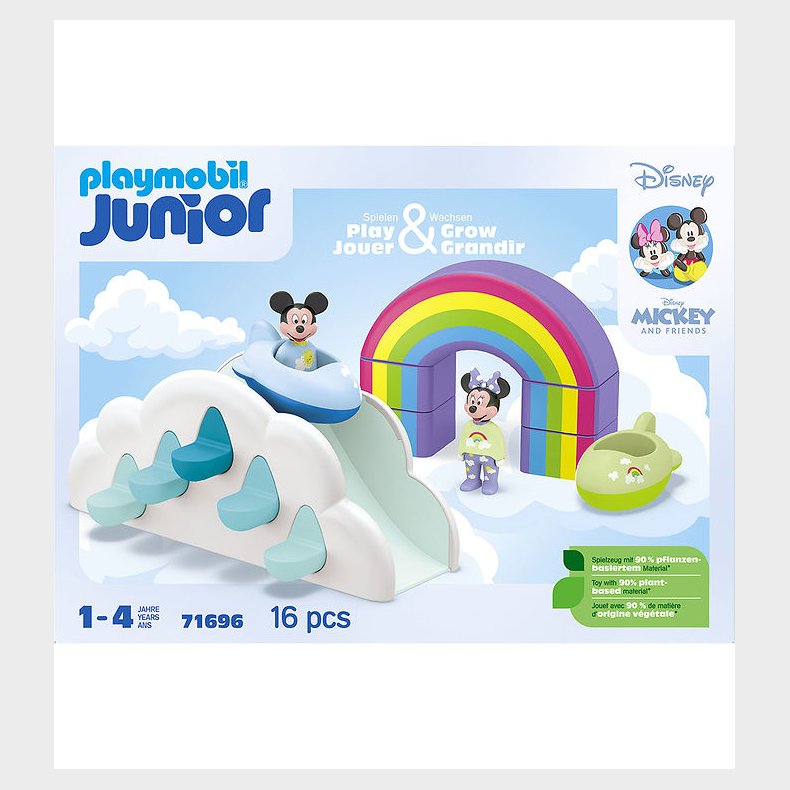 Playmobil Junior &amp; Disney Mickey's &amp; Minnie's Cloud Home - 71696