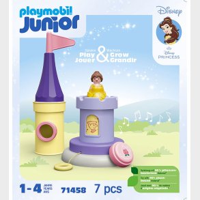 Playmobil Junior - Junior & Disney Belle's Play Tower With Sound