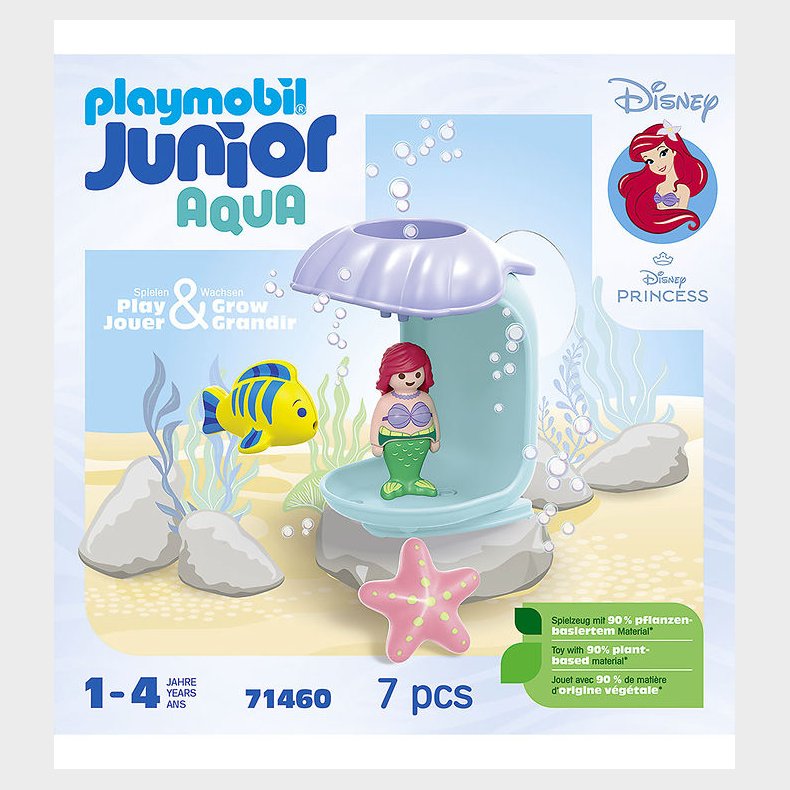 Playmobil Junior Aqua - Junior &amp; Disney Ariel's Shell Shower - 7