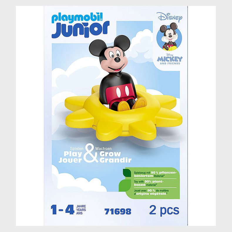 Playmobil Junior - Junior &amp; Disney Mickey's Spinning Sun with Ra