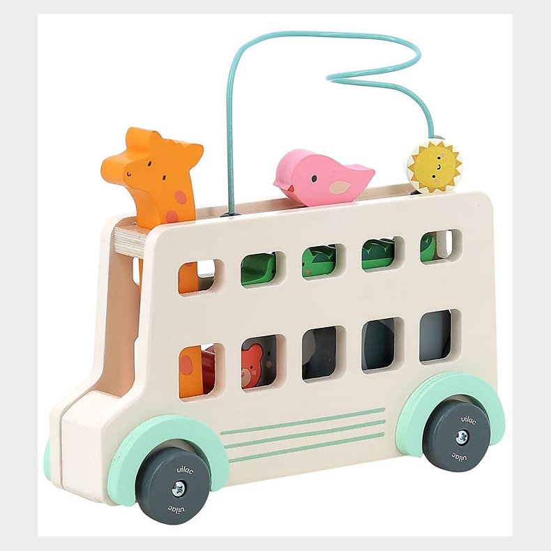 Vilac Aktivitetslegetj - Bus m. Dyr