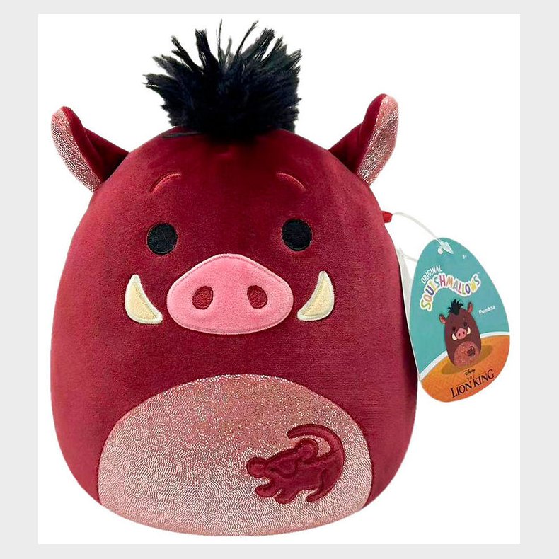 SquishMallows Bamse - 20cm - Lvernes Konge Pumbaa