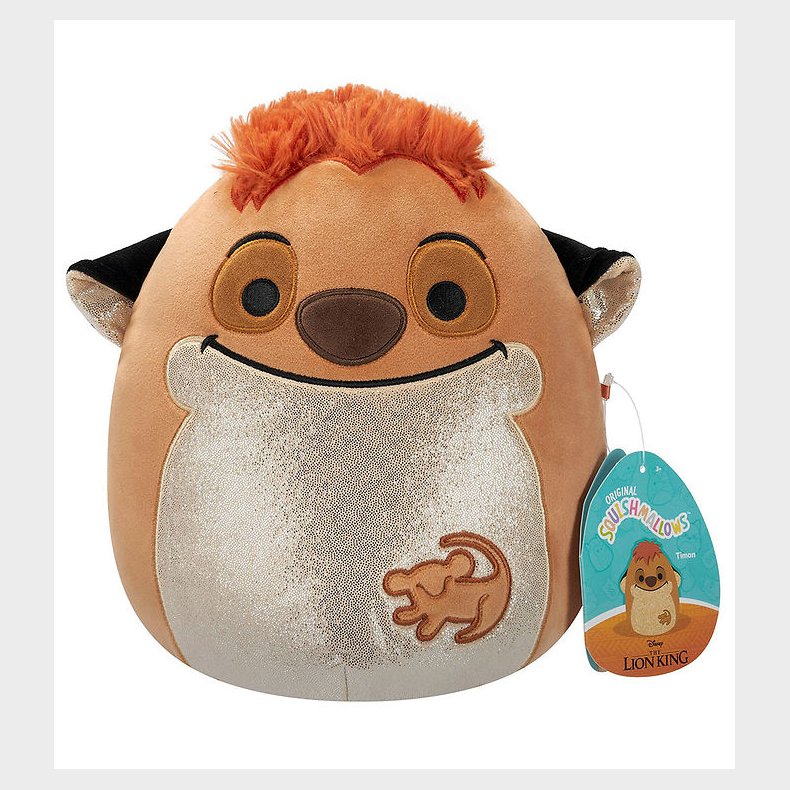 Squishmallows Bamse - 20cm - Lvernes Konge Timon